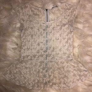 Women’s Floral Lace Top